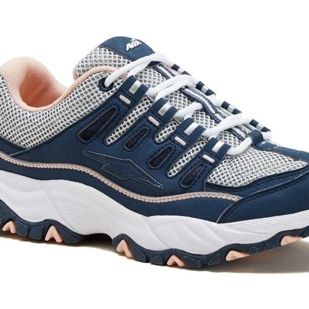 Avia Navy and Peach Athletic Shoes